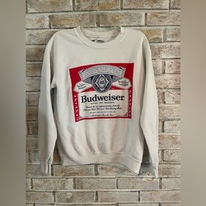 Budweiser crewneck sweatshirt
